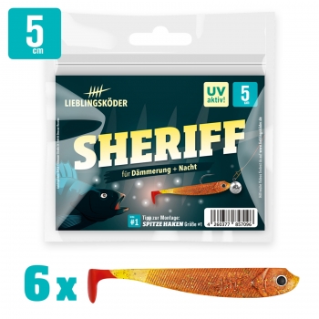 Lieblingsköder Set Gummifische - Alle 5 cm Grundfarben