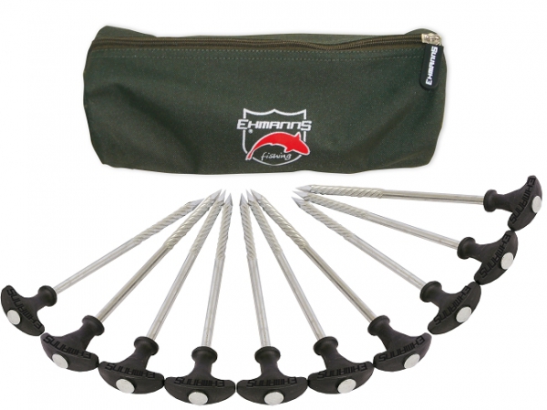 HOT SPOT Steel Bivvy Pegs